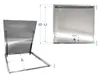 Schachtabdeckung EDELSTAHL 500x500x25 Gullideckel Produktbild-Vorschau 3