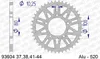 Alu-Kettenrad AFAM 520 - 42Z (Gun Metal) 93604-42 ID 80 LK Produktbild-Vorschau 2