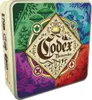 A tin box with a colorful, illustrated design. Produktbild-Vorschau