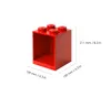 Zestaw klocków LEGO z półką BRICK SHELF 2-częściowy, Podgląd zdjęcia produktu 7