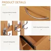 HOMCOM Eingangshalle mit Spiegelgarderobe und Schuhregal, Produktbild-Vorschau 5