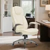 Chaise de bureau ergonomique, coussin d’assise épais de Voir les images du produit 2