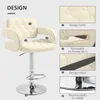 HOMCOM Tabouret de bar pivotant à 360°, chaise de bar Voir les images du produit 7