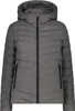 CMP Wattierte Damen Winter Jacke mit Kapuze grau 40 Produktbild-Vorschau 1
