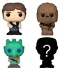 Star Wars - Han Solo Chewbacca Greedo 4er Pack - Bitty Pop! Produktbild-Vorschau 2