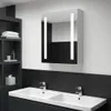 zrcadlová skříňka LED vidaXL 50x13x70 cm Náhled obrázku produktu 2