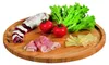Planche à découper pour pizza en bambou - Beige - D 32 cm Voir les images du produit 7