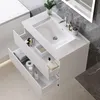 80 cm Badmöbel-Set Unterschrank mit Keramik waschtisch 2 Produktbild-Vorschau 2