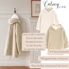 CalmyLIFE Hoodie Decke mit Ärmeln - Sherpa Wende Produktbild-Vorschau 3