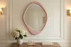 riess-ambiente Asymmetrischer Wandspiegel ORGANIC 90cm rosa Produktbild-Vorschau 3