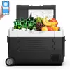 55L Kompressor Kühlbox Dual Zone bis -20℃, 12/24V DC & 230V Produktbild-Vorschau 1