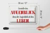 Blechschild Spruch 30x20cm genieße den Augenblick Leben Produktbild-Vorschau 6