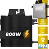 SUNNIVA® 920W Balkonkraftwerk BIFAZIAL FULLBLACK komplett Produktbild-Vorschau 3