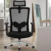 Krzesło biurowe Adormii, ergonomiczne krzesło do biurka z Podgląd zdjęcia produktu 7
