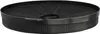 A black circular charcoal filter, likely for a kitchen hood. Produktbild-Vorschau