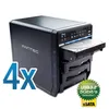 FANTEC QB-35 US 3 R schwarz 4Bay Box Raid Produktbild-Vorschau 7