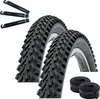 Angebot-Set / 2 x Kenda K-898 20" MTB Fahrradreifen Schwarz Produktbild-Vorschau 1