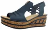 Rieker Riemchensandalette  Blau Produktbild-Vorschau 14