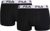 Fila Men's Boxers 2-Pack Black, S Produktbild-Vorschau 2