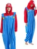Onesie Kigurumi pigiama Super Mario costume travestimento Anteprima dell’immagine prodotto 1