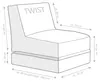Twist SCUBA, Sitzsack und Liege,  Rot Produktbild-Vorschau 9