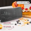 Coolinato Silikon Kastenform Set 5tlg,  GRAU, inkl. Rezepte Produktbild-Vorschau 5