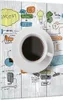 Bilder auf glas - Einteilig - Kaffee Morgen Tasse Frühstück Produktbild-Vorschau 1