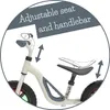 Chillafish Charlie 10"  līdzsvara velosipēds, bēšs, ar Voir les images du produit 3