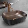 Lavabo da Appoggio Rea Belinda Copper Brush / Black Anteprima dell’immagine prodotto 2