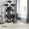 Arbre à chat MOGLI 170 cm - noir Voir les images du produit 7