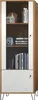 trendteam Wohnen Vitrine Touch Artisan Eiche Melamin/Weiß Produktbild-Vorschau 4