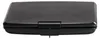 A closed black portable DVD player is shown from a front-facing, slightly elevated angle against a white background. Podgląd zdjęcia produktu