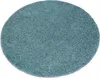 Teppich SOFFI Kreis shaggy 5cm blau Blau rund 80 cm Produktbild-Vorschau 1