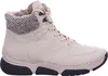 A side view of a beige high-top sneaker boot. Anteprima dell’immagine prodotto