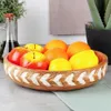 Holzschale zum Servieren von Snacks, Salaten, Obst, 30,5 Produktbild-Vorschau 2