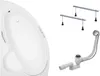 BADLAND Eckbadewanne Badewanne Bianka LINKS 150x95 mit Produktbild-Vorschau 1
