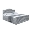 ALTDECOR Boxspringbett mit Fußteil, H3 Matratze und Topper Produktbild-Vorschau 2
