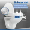 WENKO WC-Sitz Mod. Secura Comfort L, aus antibakteriellem Produktbild-Vorschau 2