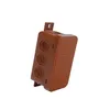 A brown electrical junction box is shown against a white background. Podgląd zdjęcia produktu