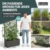 XL Spalier 'Ethica' mit Pflanzkübel Breit 80x36x140 cm - Produktbild-Vorschau 6