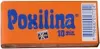 A close-up of an orange product box with blue text and a barcode. Podgląd zdjęcia produktu
