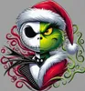 Nightmare before Christmas Grinch Skelett - Weihnachten Produktbild-Vorschau 3