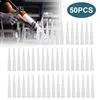 50 embouts pour cartouches, embouts en silicone, seringue Voir les images du produit 1