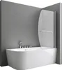 doporro Paroi de Baignoire 95 x 140 cm Pare Baignoire 1 Voir les images du produit 2