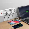 10 fach Flachstecker Steckdosenleiste, USB Steckdosenleiste Produktbild-Vorschau 12