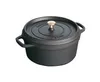 Staub Mini Cocotte 10cm rund schwarz, Gusseisen Produktbild-Vorschau 2