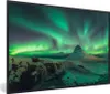 MuchoWow® MuchoWow® Gerahmtes Poster Nordlichter - Berge - Produktbild-Vorschau 1