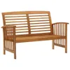 ZMH 4-tlg. Garten-Lounge-Set Massivholz Akazie Produktbild-Vorschau 4