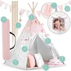 Nukido 740022 Kindertent met guirlande en lichtjes - roze Productafbeelding-voorbeeld 26