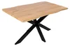 Esstisch 120x80 cm Baumkante Holz Wildeiche-Optik Produktbild-Vorschau 2